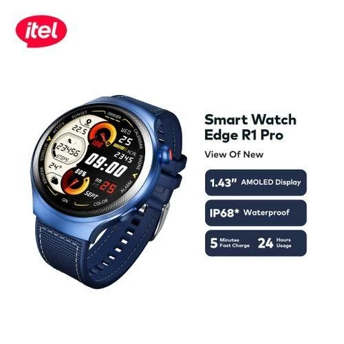itel Smart watch Edge R1 pro 043. fast charging