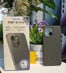 Tecno Pop 10 Pro Smart phone With 128GB ROM & 4GB RAM
