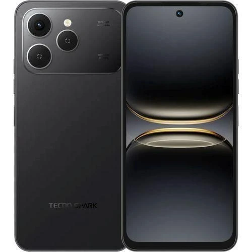 Tecno Spark 40 128GB ROM + 4GB RAM 5000mah battery capacity and 6.6 inch screen display 50MP AI rear camera + 8MP 4G network