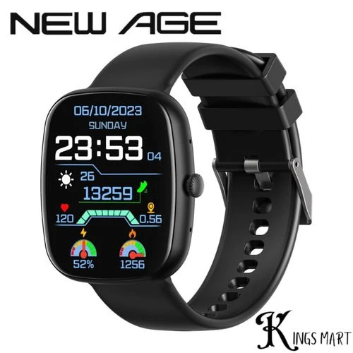 New Age 1.83" HD Display Wireless Calls Smart Watch
